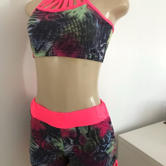 Gym set, Short + Top - Picture 3 of 8